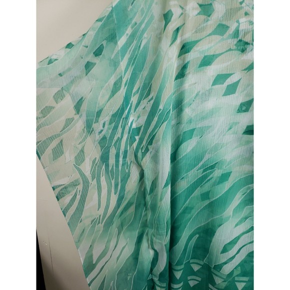 G collection womens green top size XL layered - Picture 10 of 10